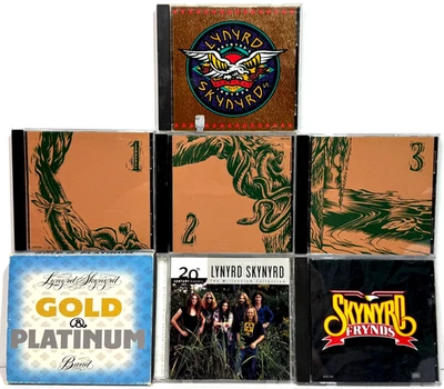 Lynyrd Skynyrd 7 CD Lot The Definitive Collection Gold & Platinum Innyrds Frynds Foto 1 de 4