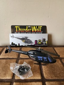 Thunder Wolf Bell 206 B 1/48 Scale Action Model Helicopter Battery Operated NIB - Picture 1 of 16