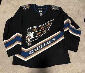 Washington Capitals Screagle Fanatics Authentic Pro MiC Jersey Size 52 - Picture 1 of 3