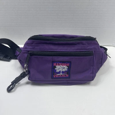 Bolsa de cinto Nature Trails cintura roxa bolsa de vários bolsos viagem caminhada - Imagem 1 de 4