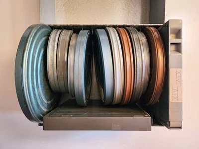 Vintage Brumberger 8mm Film Case with Home Movies from the 50s, 60s, and 70s - Image 1 of 4