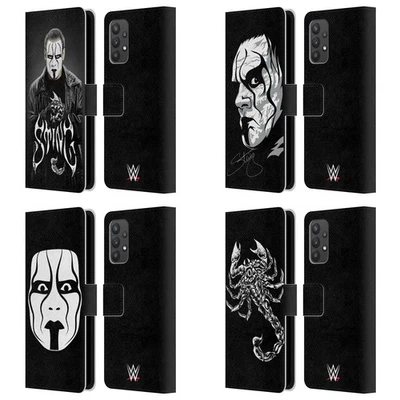 FUNDA BILLETERA LIBRO CUERO WWE STING PARA TELÉFONOS SAMSUNG 1 Foto 1 de 4