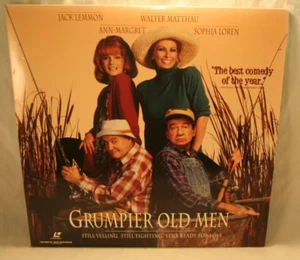 Laserdisc n * Grumpier Old Men * Walter Matthau Jack Lemmon Ann-Margret Widescre - Picture 1 of 2