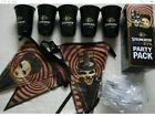 Strongbow Glass And Carnevil Halloween Pack 5 X Plastic Cups Cobweb Bunting