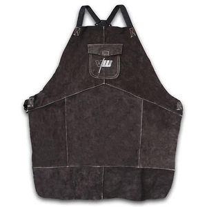 Schweißerschürze-Schutzkleidung-Leder-Hitzebeständig Arbeitsschürze 90cm x 75cm - Bild 1 von 2