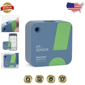 Flexible Bluetooth Hygrometer/Thermometer with App for Seamless Monitoring - Picture 1 of 8