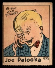 1935 R27 Cartoon Comic Strip Cards #133 Joe Palooka - Portrait GD