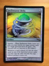 Mtg mirrodin spellweaver helix foil nm/sp