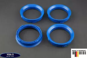 4x Zentrierringe 66,6 - 57,1 mm für VW Audi Skoda Seat Smart Rial Enzo Borbet - Picture 1 of 1