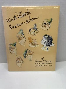 Walt Disney's Sketch Book of Snow White and the Seven Dwarfs SEALED - Picture 1 of 3