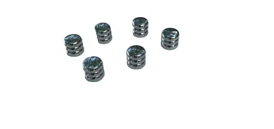 Peavey® Chrome Knob (SET OF 6) - (Triple XXX, Supreme XL, & XXL amp series) - Image 1 of 4