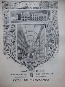 PRESSEWERBUNG 1906 FRÜHLINGSFEST LADENERÖFFNUNG UMGEBAUT - Bild 1 von 1