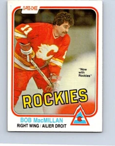 VINTAGE HOCKEY CARD O-PEE-CHEE 1981 COLORADO ROCKIES BOB MacMILLAN NO671 - Picture 1 of 2