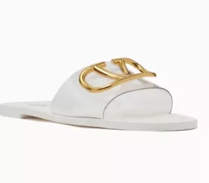 Valentino Garavani PVC Signature Slides in Plexi uk 5 eu 38 RRP £580 ZD11 - Picture 1 of 22