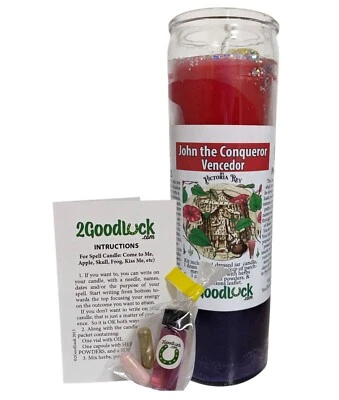 Kit de velas vestidas Conqueror - Vencedor Foto 1 de 4