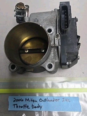 MITSUBISHI OUTLANDER 2006 CARROCERÍA DEL ACELERADOR CONJUNTO DE VÁLVULA 2,4 L Foto 1 de 3