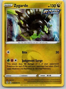 Zygarde 118/203 SWSH07: Evolving Skies NM - Picture 1 of 2