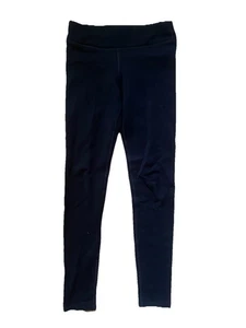 Athleta Girl Altitude Stash Tight Polartec Powerstretch Black Leggings! L/12 - Picture 1 of 4