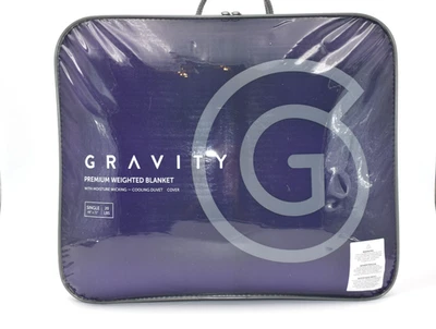 Manta Gravity Manta con Peso para Adultos, 20lbs Gris 48"x72" Doble Individual NUEVO Foto 1 de 3