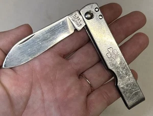 VTG Imperial Girl Scout Stainless Steel Simple Folding Pocket Knife - Picture 1 of 9