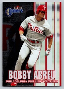 2000 Fleer Gamers - Bobby Abreu #36 Phillies Baseball Card - Picture 1 of 2