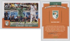 2015 Panini Donruss International Superstars Press Proof Gold /99 Wilfried Bony