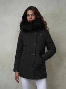 BLAUER DONNA PIUMA PIUMINO PELLICCIA PARKA IRMA neoprene e taslan NERO 623€ 2024 - Imagen 1 de 5
