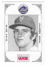RICH PUIG 1991 METS THE WIZ # 319 NEW YORK METS FREE SHIPPING