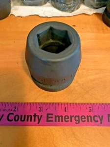 2 Pcs. OZAT 1616, 1" x 1" DRIVE 6 Pt SHALLOW IMPACT SOCKET, MOZAT, LOCKING, 2pc - Picture 1 of 4