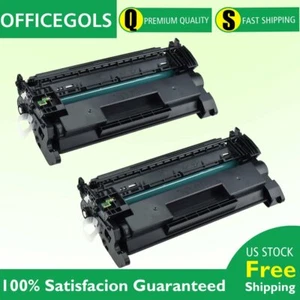 2PC High Yield Toner for HP CF226A 26A LaserJet Pro M402dn M402n M426fdn M426fdw - Picture 1 of 4
