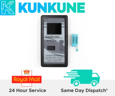 Multipurpose Tester 128*160 Transistor Diode Thyristor Capacitance Resistor -UK - Image 1 of 2