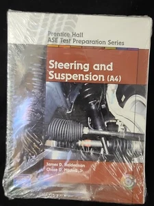 Prentice Hall Steering and Suspension A4 Paperback w/CD - Bild 1 von 2