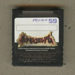 Nintendo GameCube 59 Block Pokemon Colosseum Memory Card DOL-008 - Picture 1 of 2