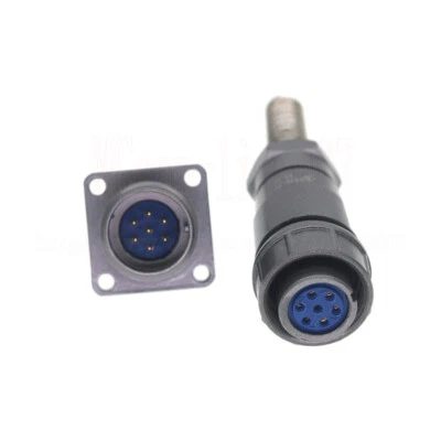 FX16-7T-7S FX16-7Z-7P, 16mm 7pin Female plug male socket Terminal Connector Plug - Image 1 of 4