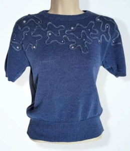 Angelica Vintage Pullover Ramie Blend Größe M - Bild 1 von 4