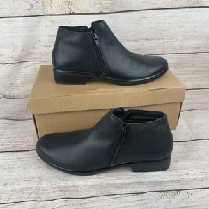 Naot Helm Damen Gr. 41 (US 10) Stiefeletten Booties schwarz Leder - Bild 1 von 9