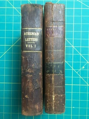 Yorke ATHENIAN LETTERS 2V mix set 1792 London/Dublin Peloponnesian War Classic - Image 1 of 4