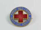 VINTAGE Enamelled Lapel Badge Junior Red Cross 1960s J.R. Gaunt
