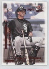 2001 Fleer Triple Crown Batting Average Red /315 Magglio Ordonez #96
