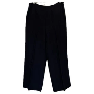 NWOT Vintage Loft Black Linen Wide Leg Pants - Picture 1 of 4