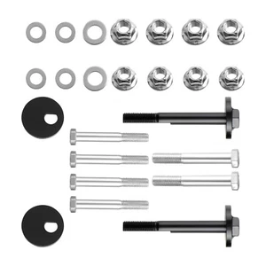 Complete Front Control Arms Cam Bolts & Hardware Kit For Dodge Ram 4x4 94-1999 - Foto 1 di 11