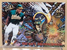 1995 Topps Stadium Club Ring Leaders Rickey Henderson #35 HOF