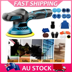 6" Car Polisher Buffer Machine Cordless with Battery Dual Action Polishing - Picture 1 of 14
