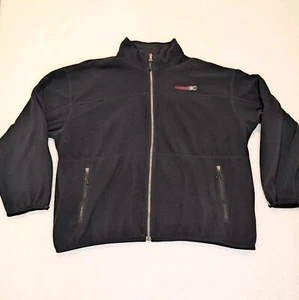 Vintage Spyder Black Fleece Full Zip Jacket Mens Size 2XL - Picture 1 of 12