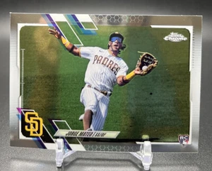 2021 Topps Chrome Update JORGE MATEO ROOKIE RC #USC58 San Diego Padres - Picture 1 of 2