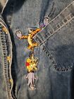 VTG Pooh Disney Denim Shirt Embroidered Winnie the Pooh Eeyore  Size 14W/ 16W