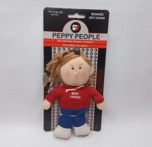 1998 Peppy People Bungee Jumpers Schlüsselanhänger Beste Freundin - Bild 1 von 11
