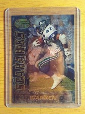 1995 Bowman's Best Football Chris Warren #83 - Seattle Seahawks