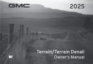 2025 GMC Terrain & Terrain Denali Owners Manual User Guide - Picture 1 of 1