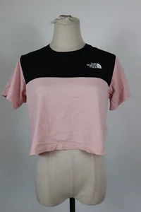 THE NORTH FACE MAGLIA DONNA TG S WOMAN CASUAL VINTAGE CROP TOP T-SHIRT COTONE - Foto 1 di 9
